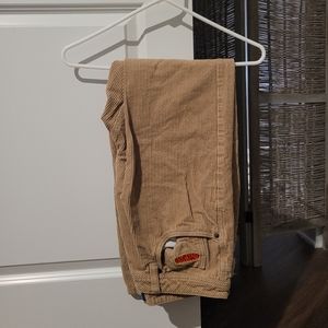 tan baggy empyre corduroy skate pants